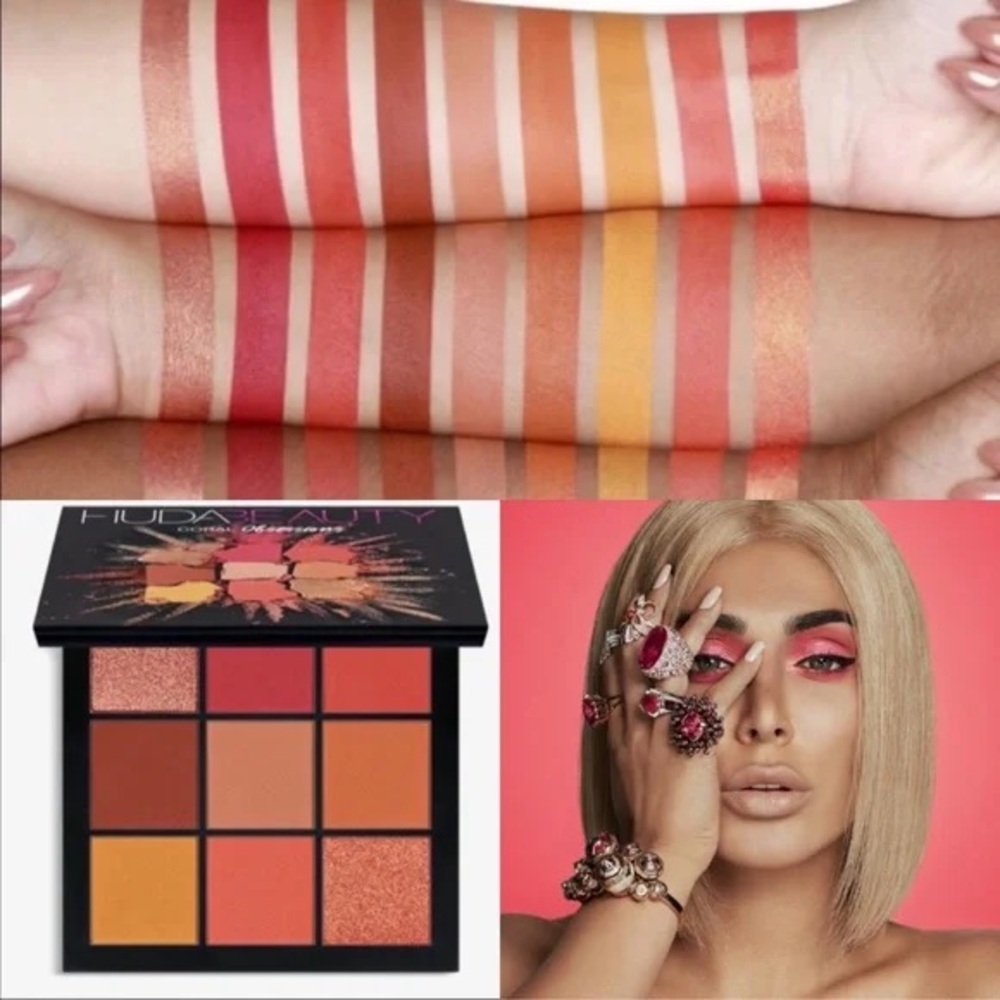 NIB Huda Beauty ‘Coral Obsessions’ - free shipping!